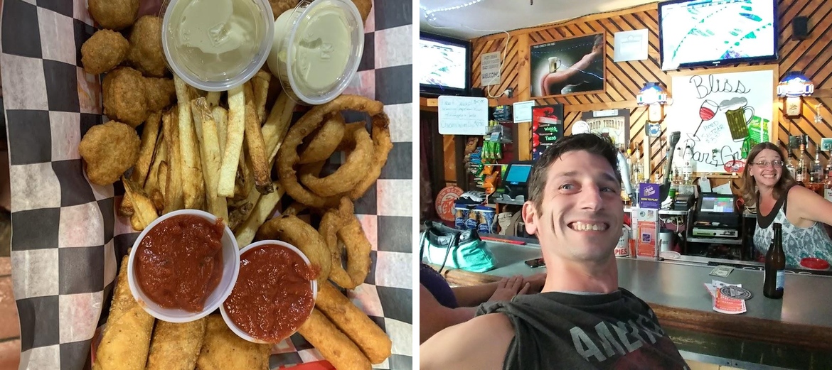 Bliss Bar And Grill Menu
