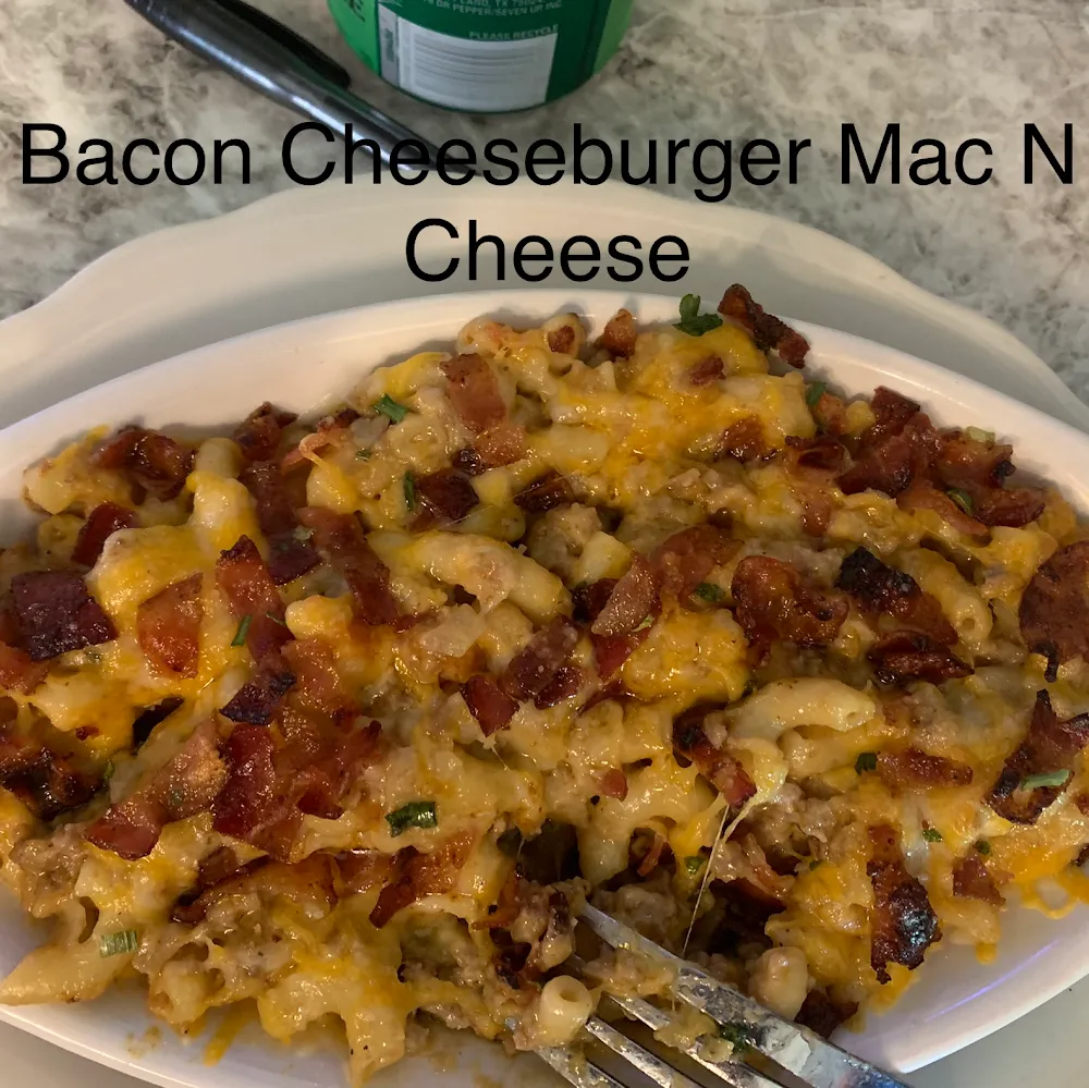 Bacon Cheeseburger Mac N Cheese