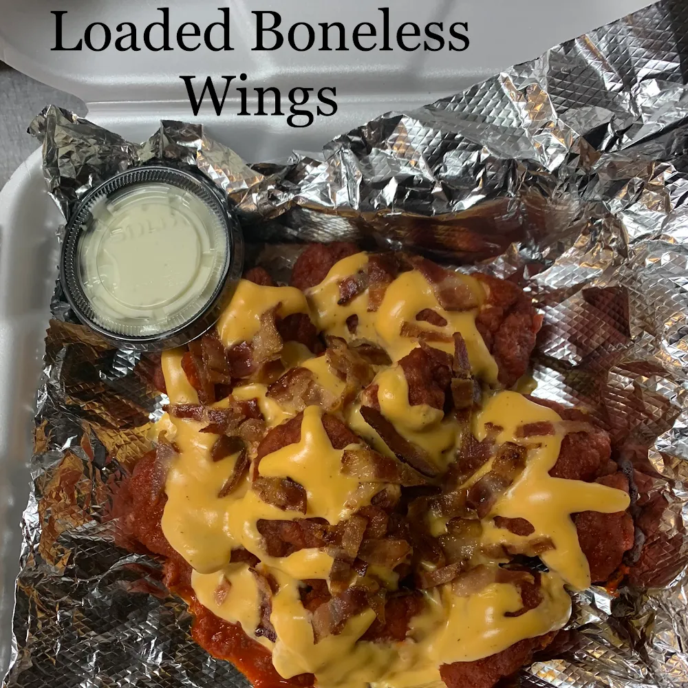 Loaded Boneless Wings
