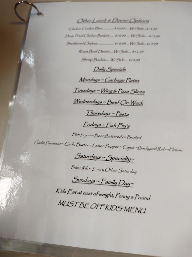 Bliss Bar And Grill Menu image 3